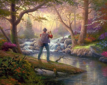  doe painting - It Doesn't Get Much Better Thomas Kinkade